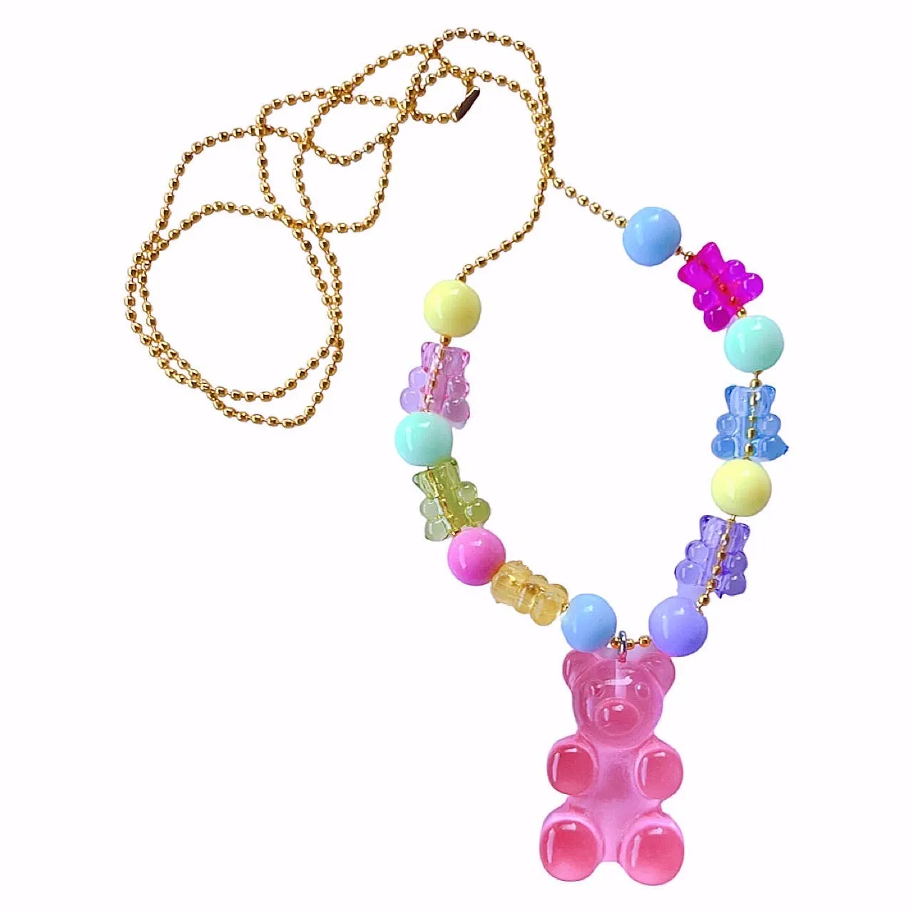 Gummy Bear Kids DIY Necklaces Craft Kit (Large)