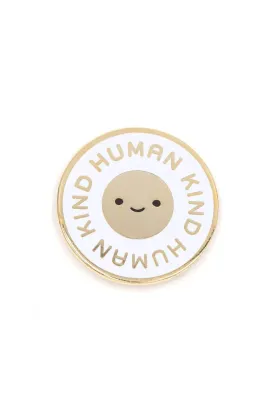 Human Kind Enamel Pin (1" tall)