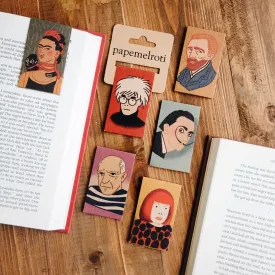 Iconic Artist Magnetic Bookmark