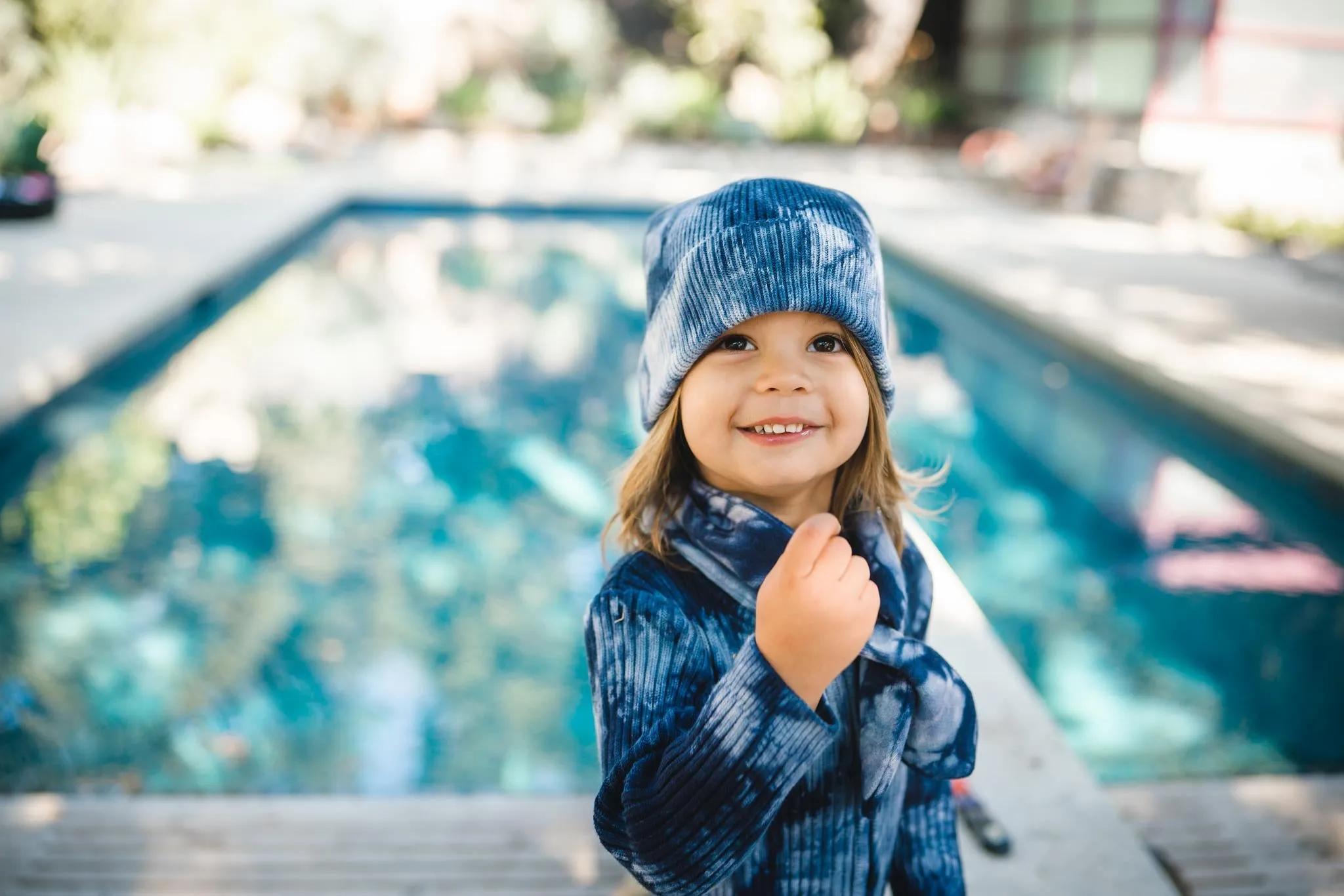 Indigo Tie Dye Beanie