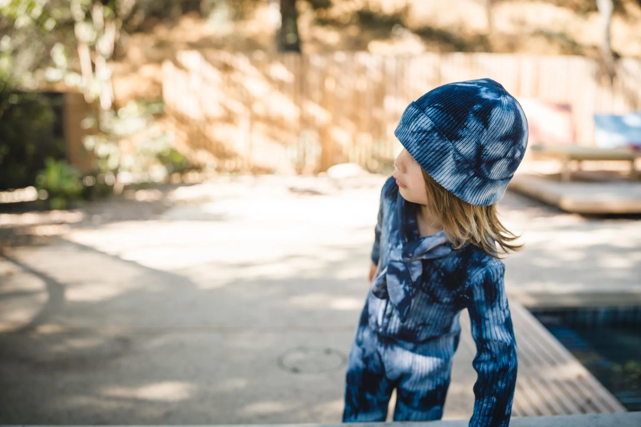 Indigo Tie Dye Beanie