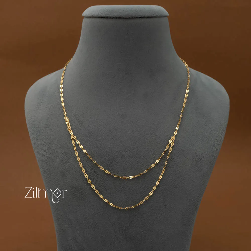 KY101748 - Simple Double layer Necklace