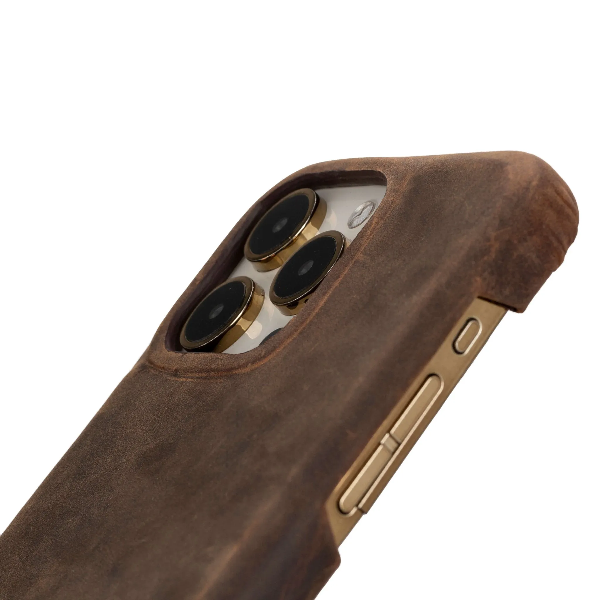 Mason iPhone 15 Pro Max Case, Distressed Coffee