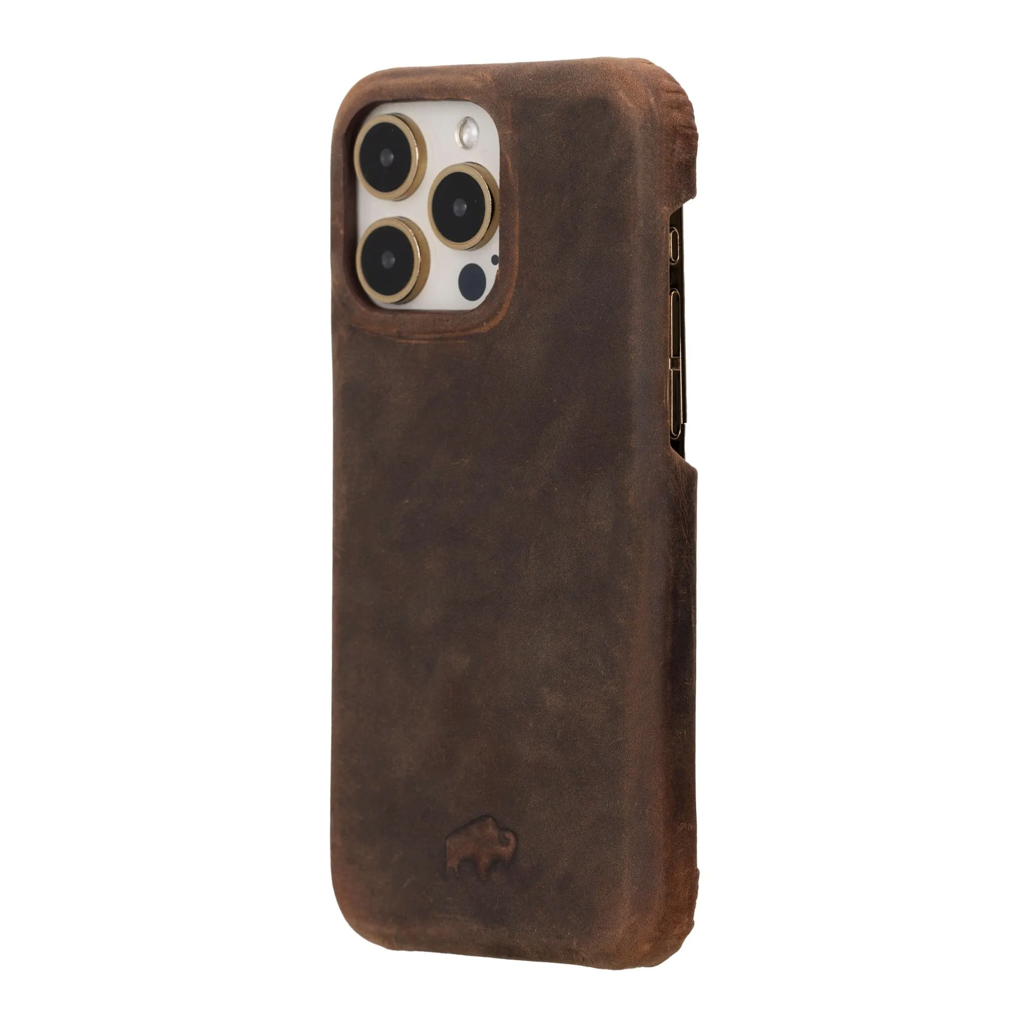 Mason iPhone 15 Pro Max Case, Distressed Coffee