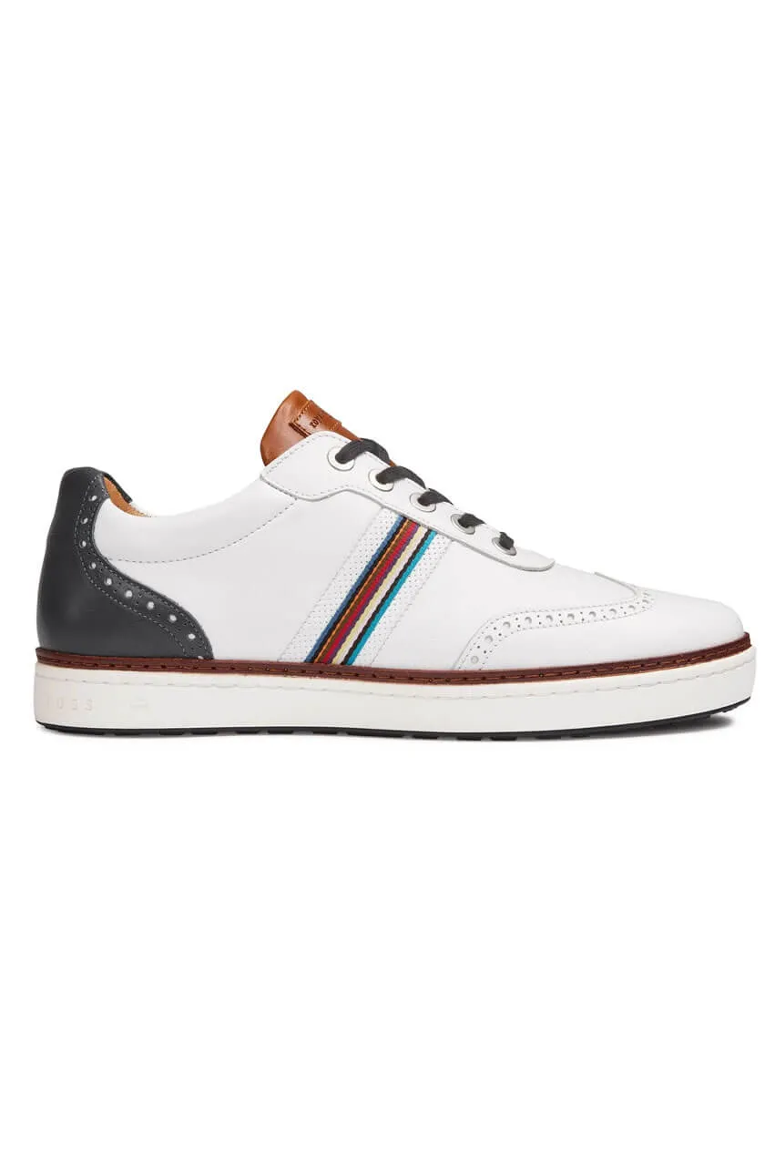 Men's Royal Albartross Golf Shoes | The Kingsman White/Carbon