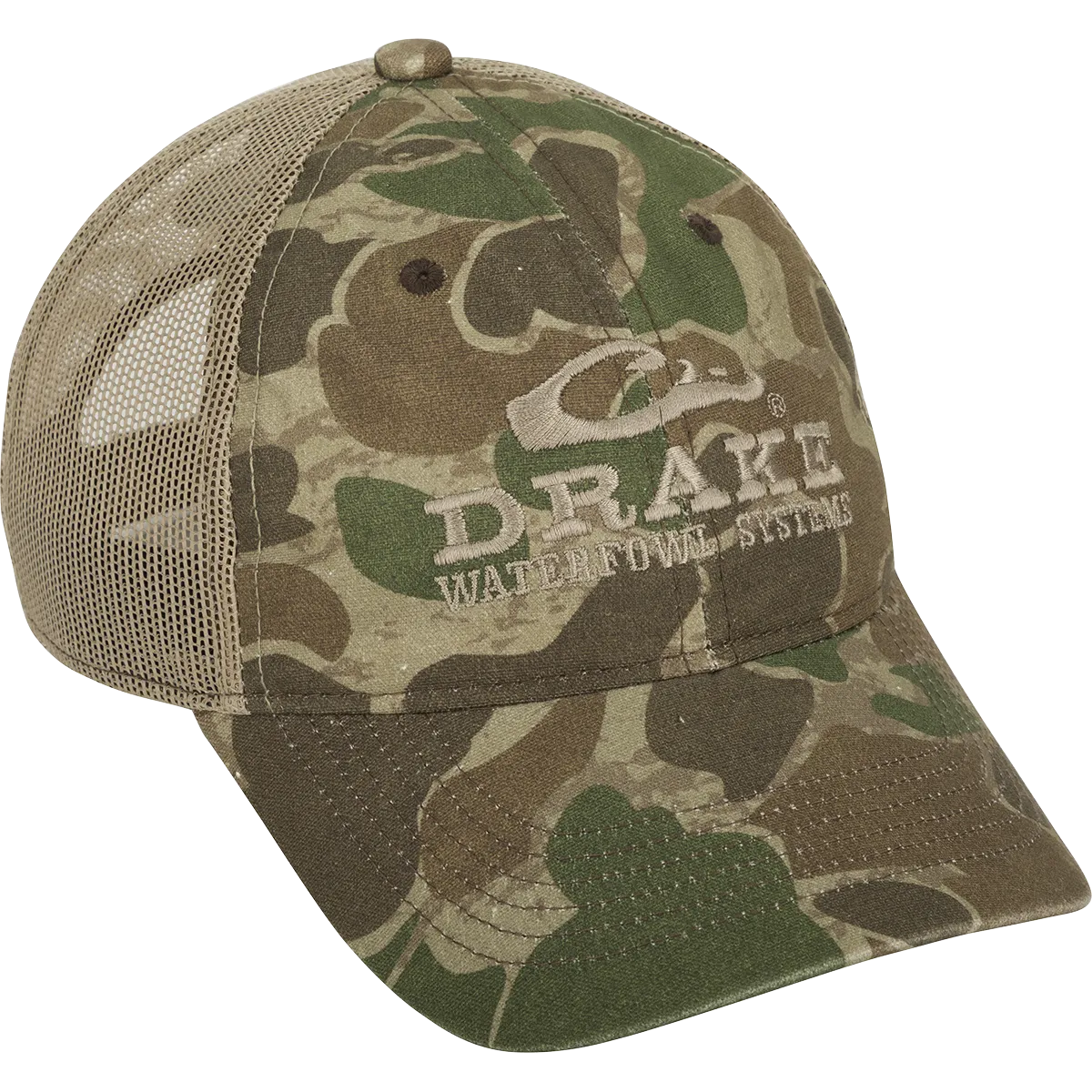 Mesh Back Camo Cap