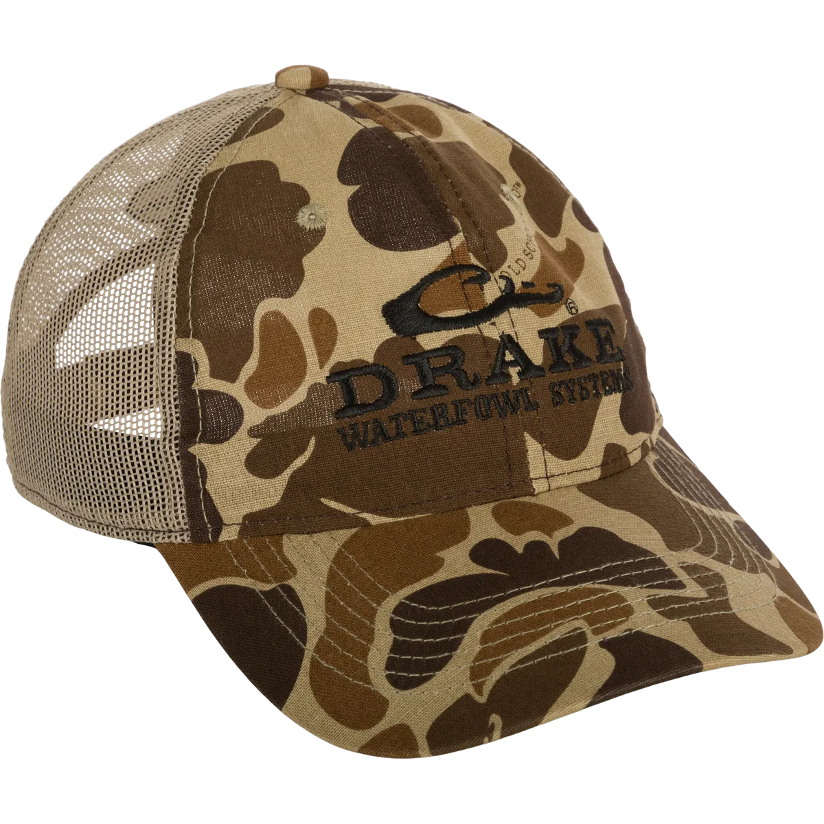 Mesh Back Camo Cap