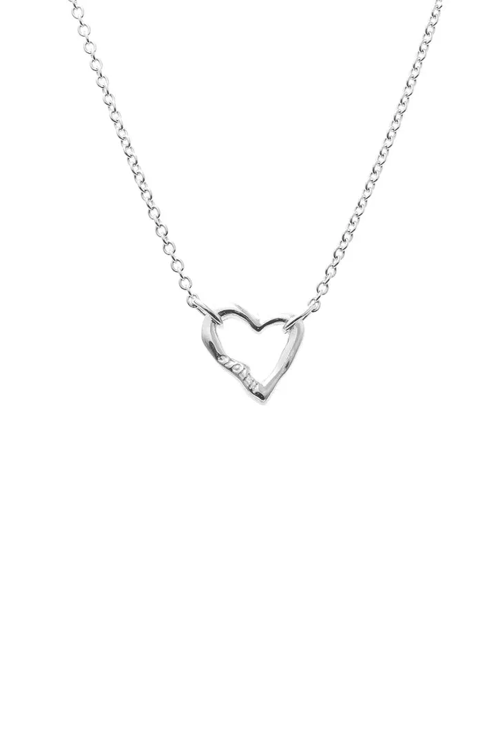 MINI MELTED HEART NECKLACE