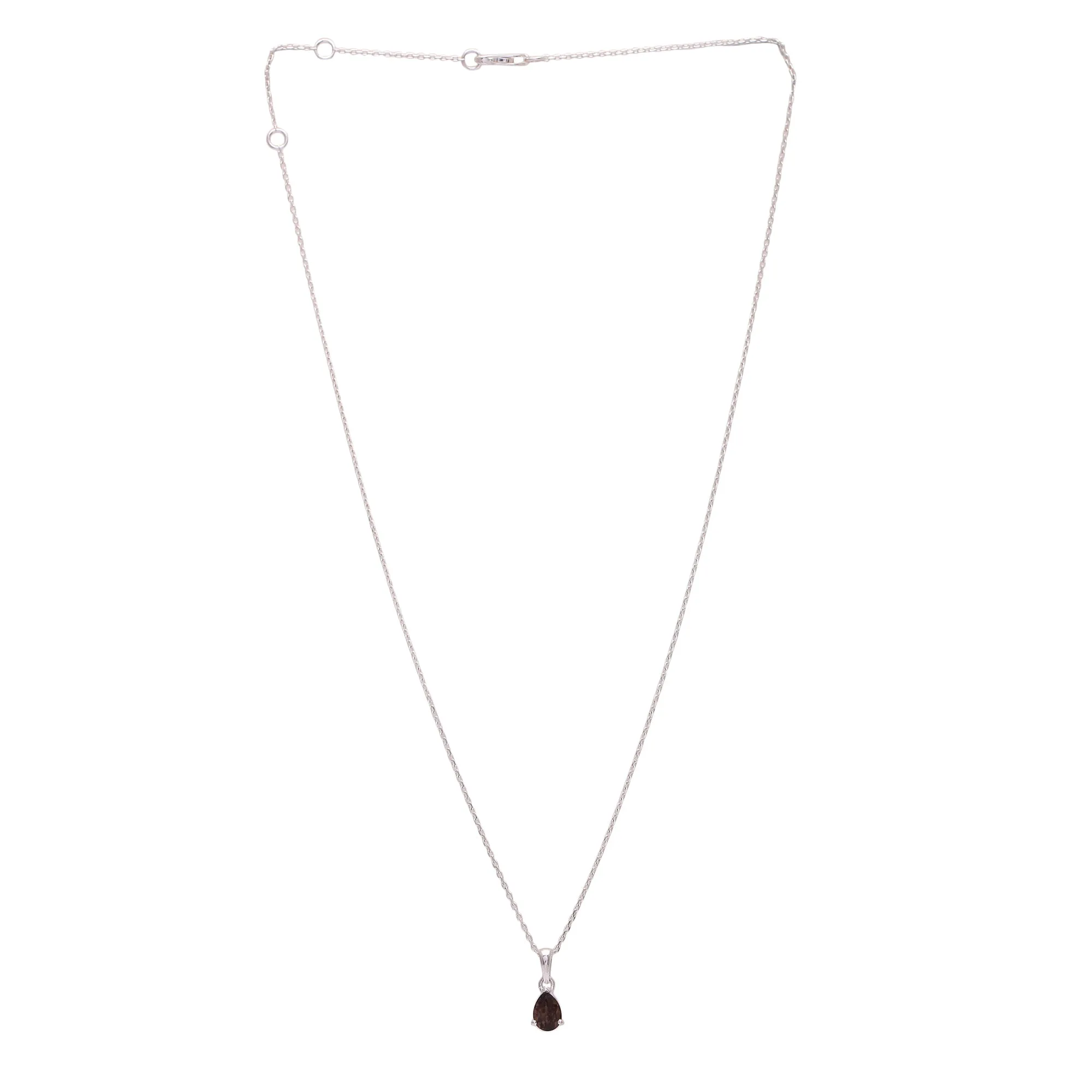 Naazuk necklace, smokey quartz - Wholesale