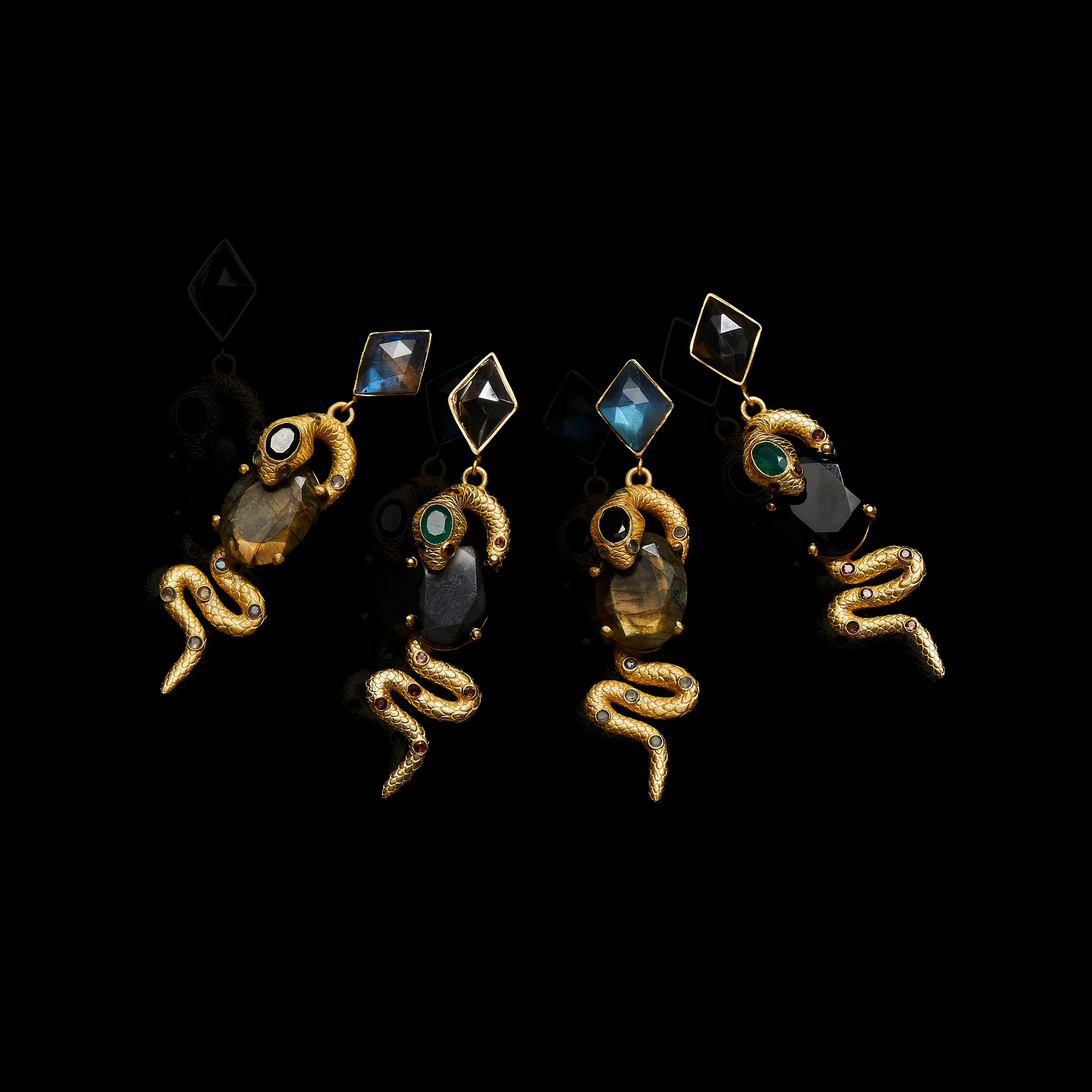 Naga Earrings