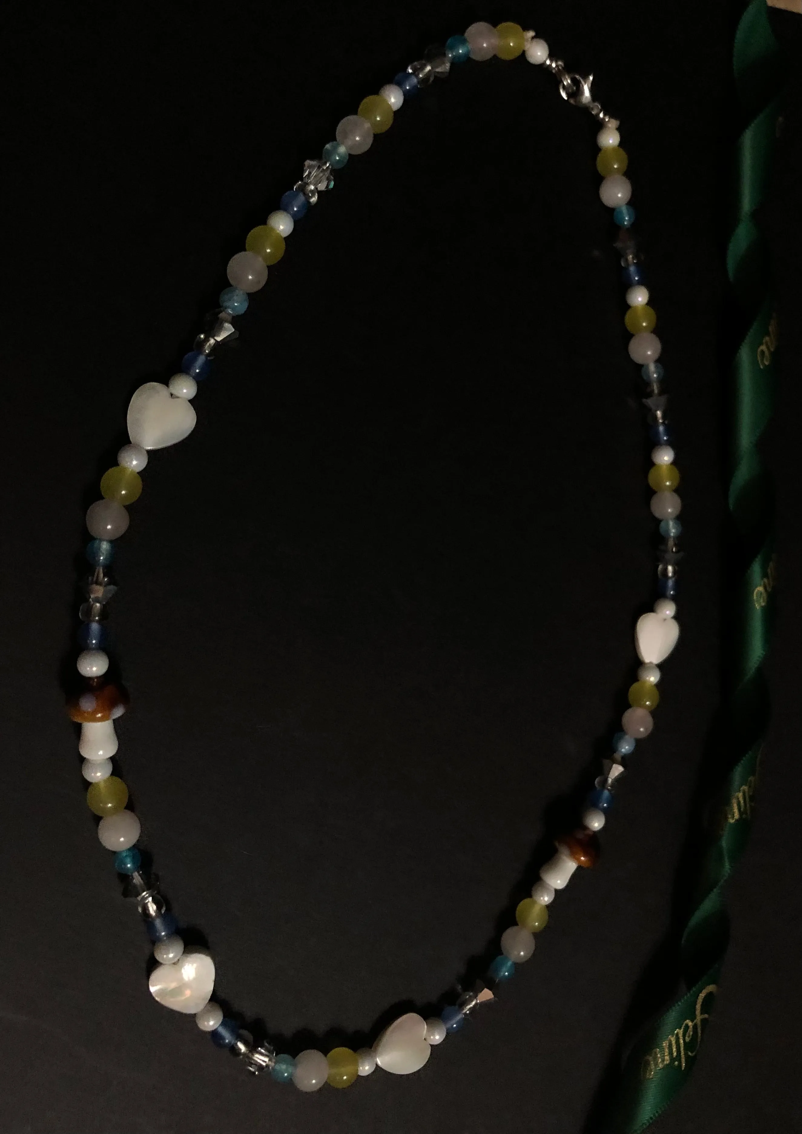 Omi Semi Precious Stone necklace