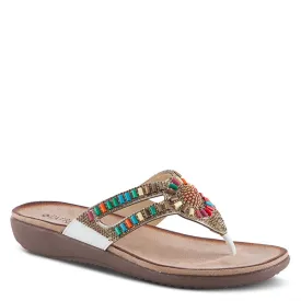 Patrizia Tamora White Beaded Sandal