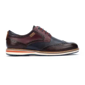 Pikolinos Avila M1T-4191C1 Mens Olmo Brown Leather Lace Up Shoes