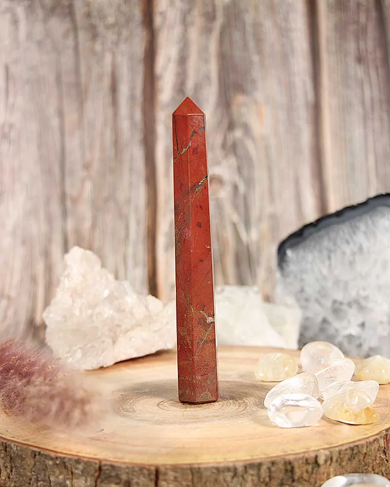 Red Jasper Obelisk