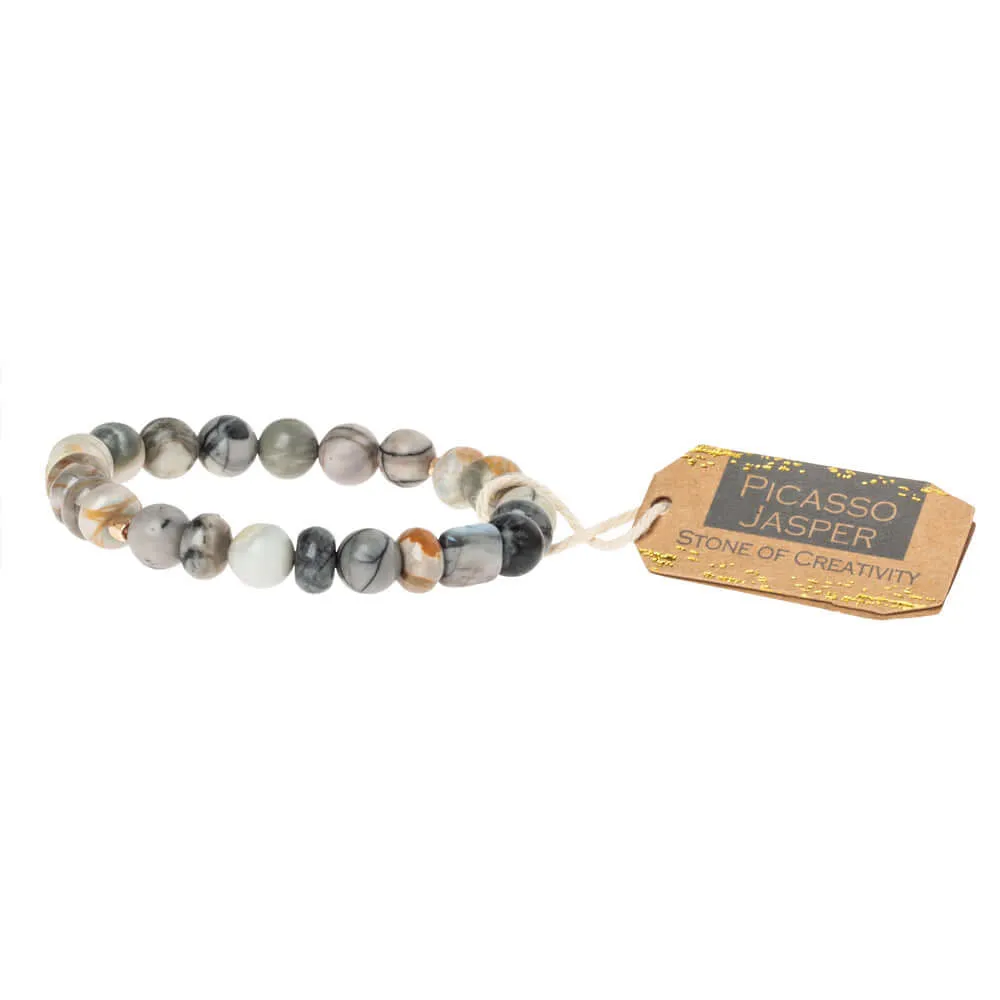 Stone Stacking Bracelet