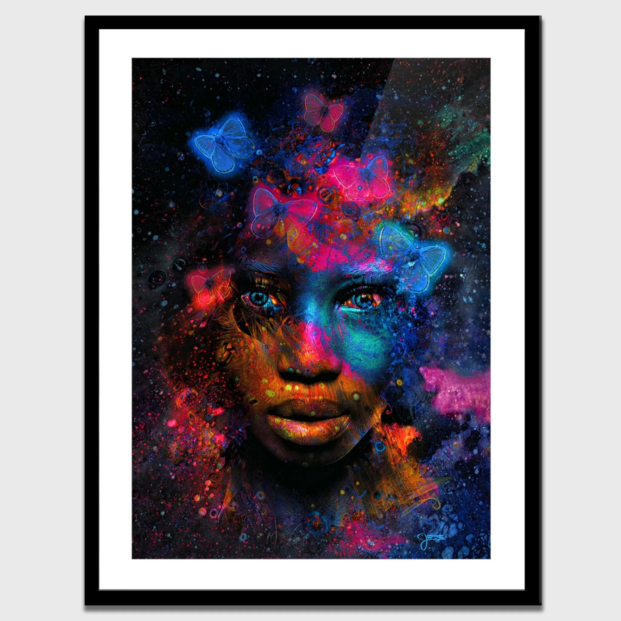 The Butterfly Effect Semi-gloss Print