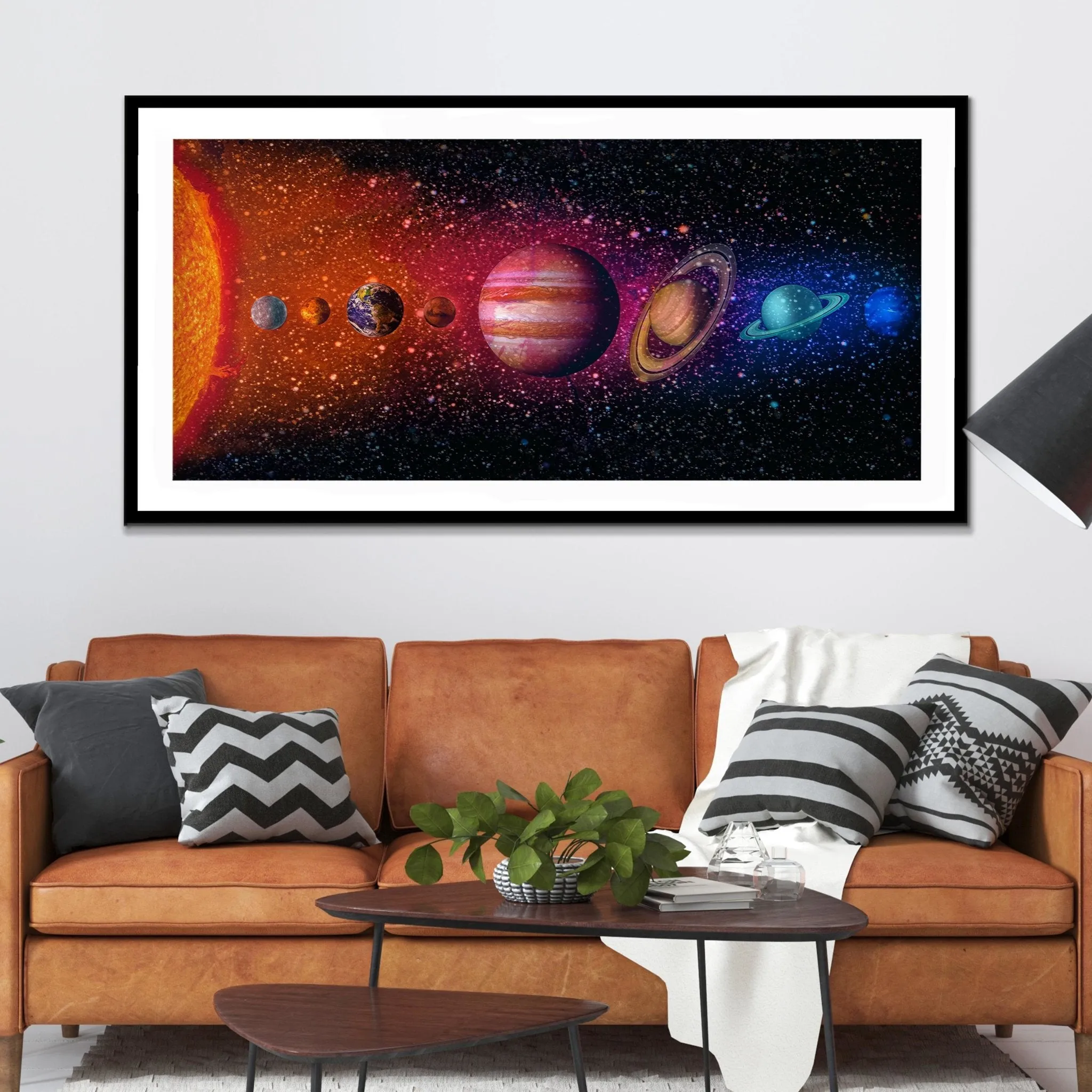 The Solar System Semi-gloss Print