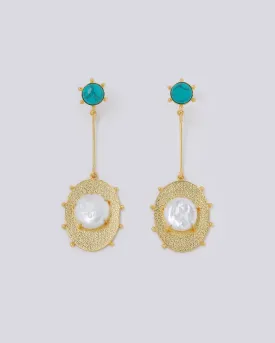 Turquoise Atlantic Earrings