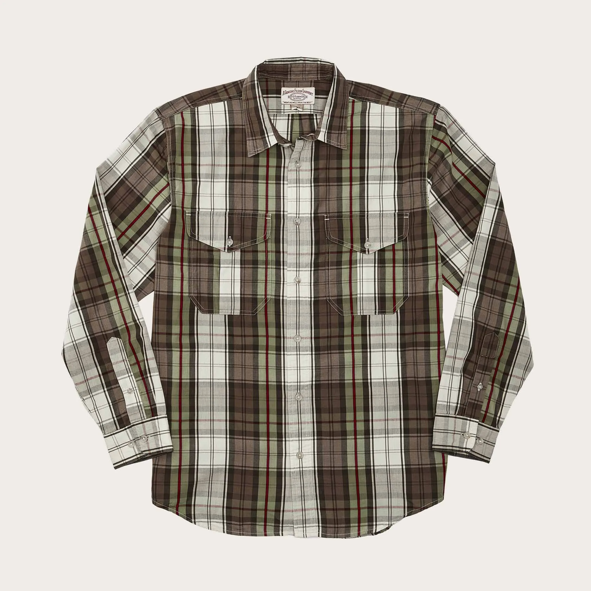 WASHED FEATHER CLOTH SHIRT