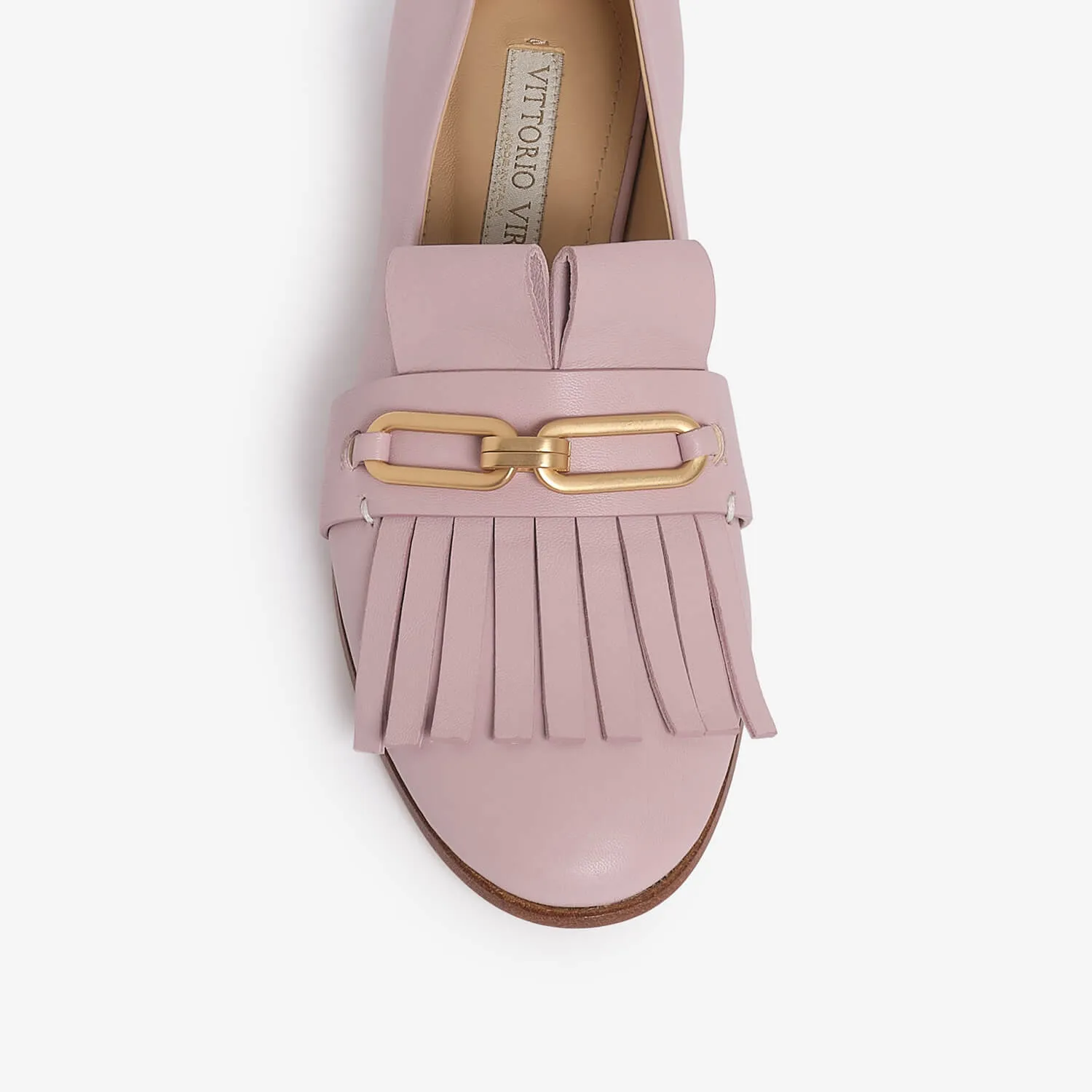 Women's leather loafer