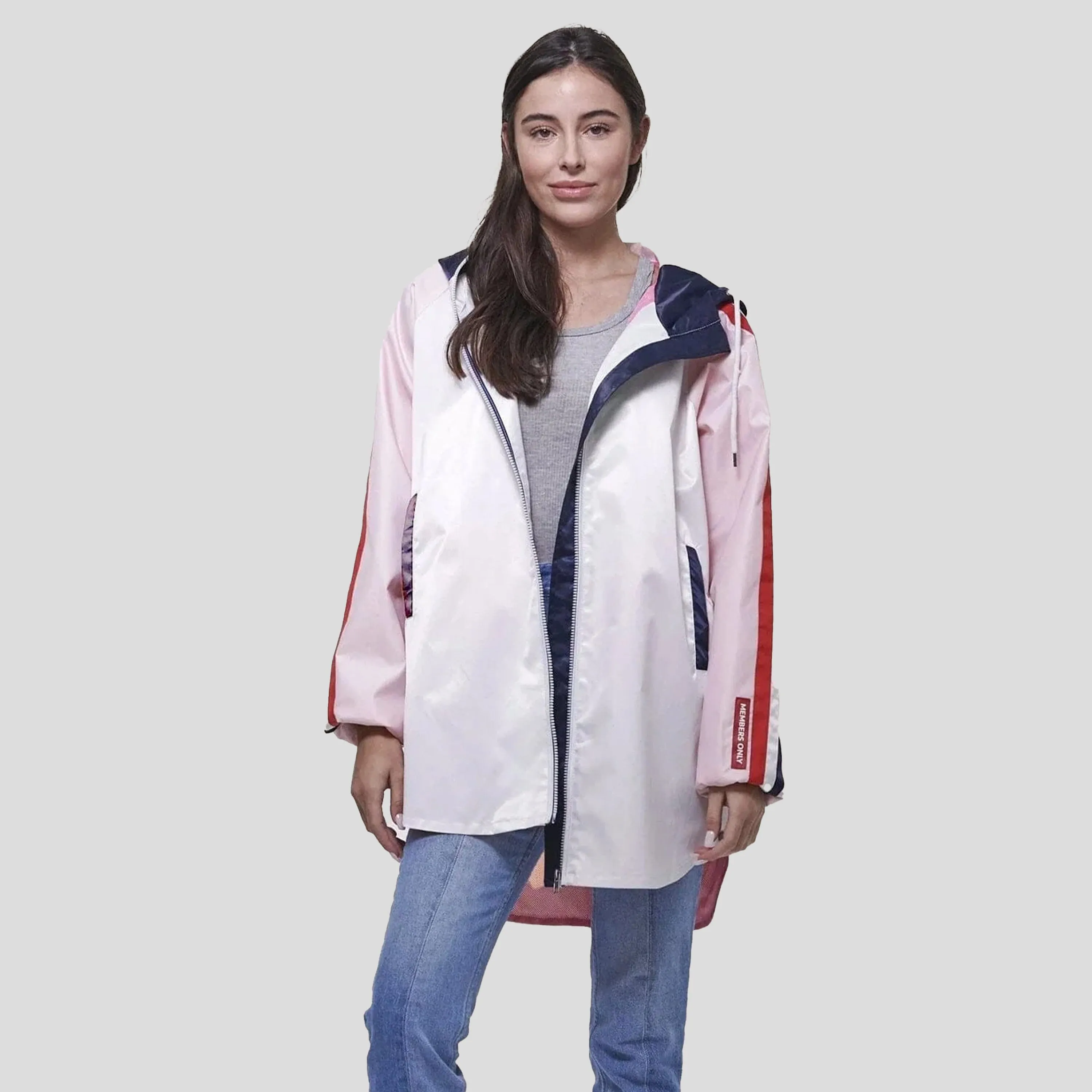 Women's Long Satin Twill Jacket - FINAL SALE