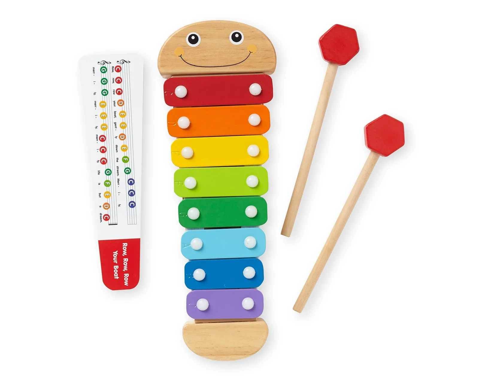 Wooden Caterpillar Xylophone