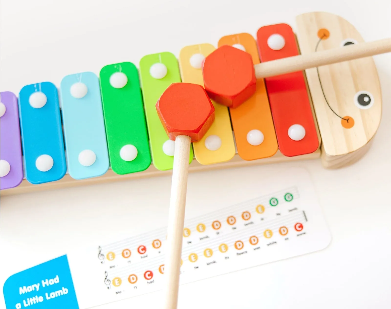 Wooden Caterpillar Xylophone